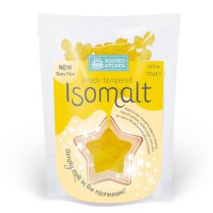 Isomalt listo para usar amarillo 125 g - Sin gluten - Squires Kitchen
