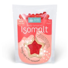 Isomalt listo para usar rojo 125 g - Sin gluten - Squires Kitchen