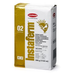 Levadura instantánea seca de panadero masas dulces Instaferm Gold 500 g - Sin gluten - Lallemand