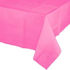 Mantel de papel rosa 1,37 x 2,74 m - Conver Party