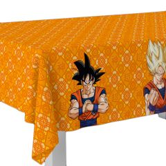 Mantel fino de plástico Dragon Ball 1,2 x 1,8 m - Conver Party
