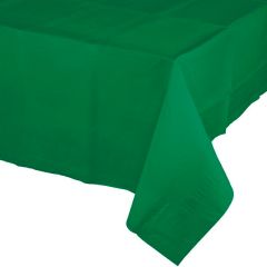 Mantel de papel verde 1,37 x 2,74 m - Conver Party