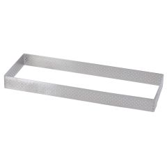 Marco de repostería rectangular perforado 28 x 11 x 2 cm - De Buyer