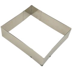Molde marco extensible de pastelería 22-41 x 25-50 cm - Städter
