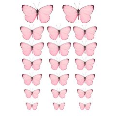 Oblea Mariposas A4 - María Lunarillos