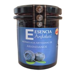 Mermelada de arándanos 100% natural 240 g - Esencia Andalusí