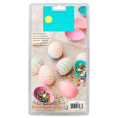 Molde 3 huevos para candy melts - Wilton