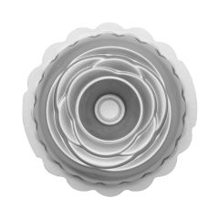 Molde antiadherente bundt rosa 20 cm - Decora