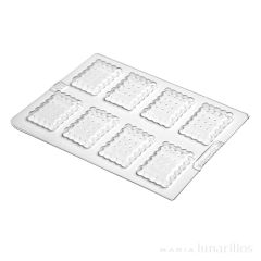 Molde para 8 bombones Galletas