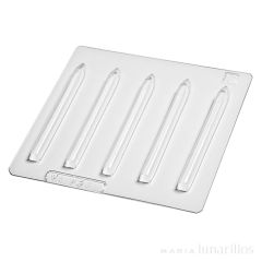 Molde para 5 bombones Lápices