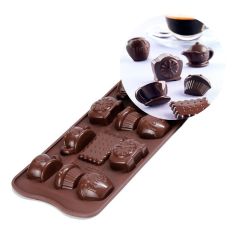 Molde bombones Tea time - Silikomart