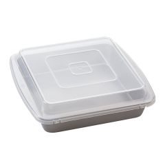 Molde brownie con tapa 22,5 x 22,5 cm - Wilton
