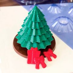 Molde para chocolate árbol de Navidad 3D