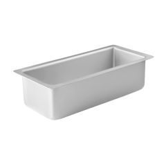 Molde de aluminio anodizado profesional rectangular para pan 25 x 10 x 7,5 cm - Decora