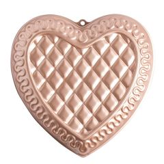 Molde de aluminio corazón acolchado - Nordic Ware