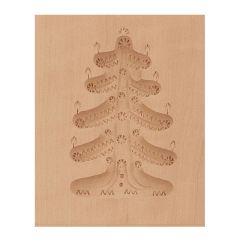 Molde de madera para Speculoos árbol de Navidad - Städter