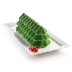 Molde de silicona árbol de Navidad Bûche Sapin - Silikomart