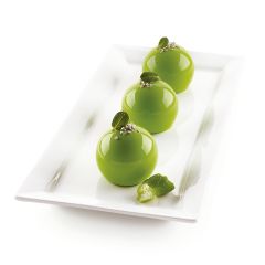 Molde de silicona Dolce Tartufo 8 cavidades - Silikomart