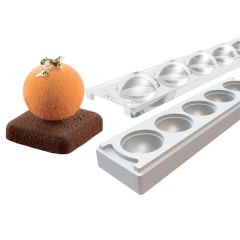 Molde de silicona Esfera 3D 5 cavidades 4,8 cm - Silikomart Professional