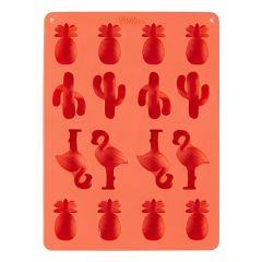 Molde de silicona para Candy Melts Piña, flamenco y cactus - Wilton