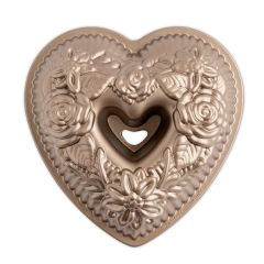 Molde Floral Heart Bouquet Bundt Pan - Nordic Ware