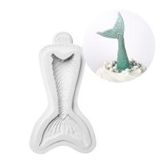 Molde para fondant cola de sirena - Katy Sue Designs