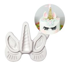 Molde para fondant Unicornio - Katy Sue Designs