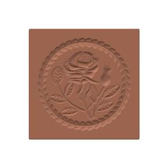 Molde para galletas Springerle Rosa - Emma's Springerle
