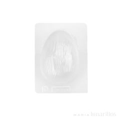 Molde huevo de Pascua Rayas 3D