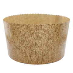 Moldes de papel fino para panettone 16,5 x 13,5 cm (1200 g) (10)