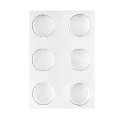 Molde para 6 bombones Galleta Oreo - Postreadicción