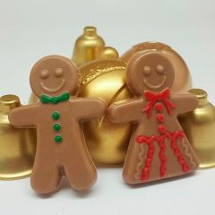 Molde para chocolate muñecos de jengibre
