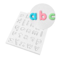 Molde para fondant Alfabeto minúsculas - Katy Sue Designs