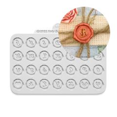 Molde para fondant Alfabeto mayúsculas sellos - Katy Sue Designs