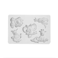 Molde para fondant animales bebés - Katy Sue Designs