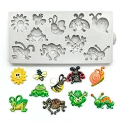 Molde para fondant insectos - Katy Sue Designs
