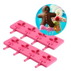 Moldes para piruletas Ginger Pop (2) - Silikomart