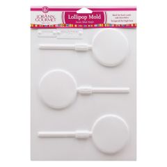 Molde para 3 piruletas de chocolate y caramelo - LorAnn