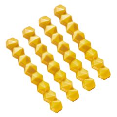 Molde de policarbonato para 4 barritas de chocolate prisma - Martellato