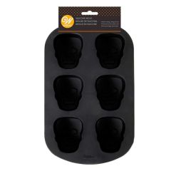 Molde silicona calaveras Halloween - Wilton