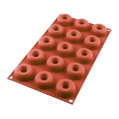 Molde silicona minidonuts  - Silikomart