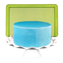 Molde silicona para fondant líneas verticales - Marvelous