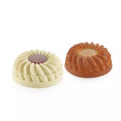 Molde de silicona Pleincoeur Round - Silikomart Professional