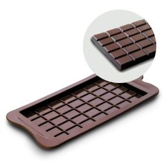 Molde silicona tableta de chocolate - Ibili