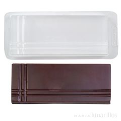 Molde para turrón rayas cruzadas