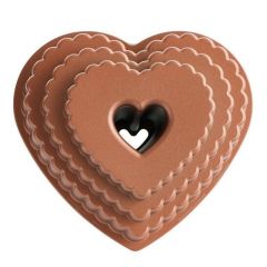 Molde Tiered Heart Bundt Pan - Nordic Ware
