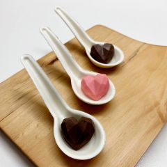 Set de moldes para chocolate 3 cucharas