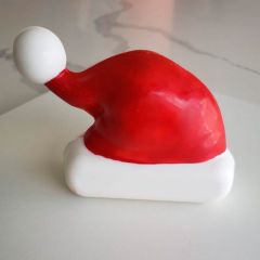 Set de moldes para chocolate 2 gorros de Papá Noel de Navidad