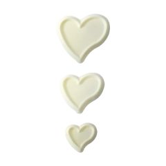 Moldes corazones Pop it (3) - JEM