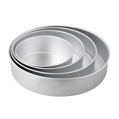 Moldes de aluminio redondos para tarta de pisos (4) - Wilton
